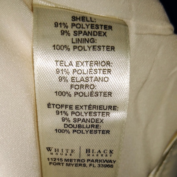 White House Black Market wide leg dress pants - Picture 3 of 8